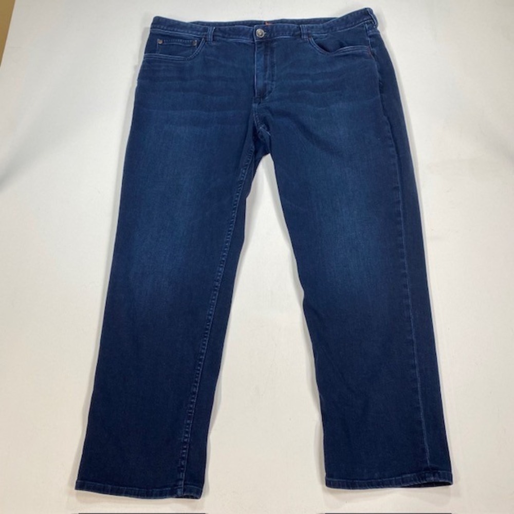 Tommy Bahama Mens Straight Leg Jeans Dark Wash Blue‎ 42x30 (42X29)Denim Pants
